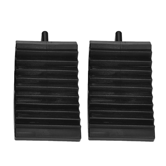 2 stuks Auto Anti-Slip Blok Band Slipstopper Wieluitlijningsblok Band Ondersteuningspad