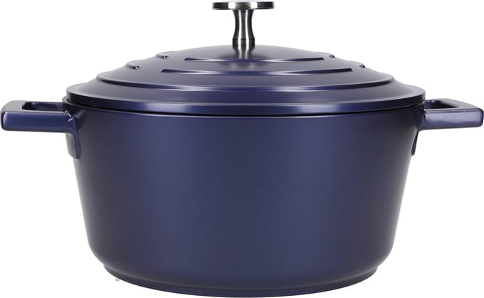 MasterClass Braadpan - Blauw - ø 20 cm / 2.5 liter - standaard anti-aanbaklaag
