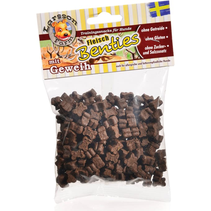 150g Larsson Farm Vlees Benties met Gewei Hondensnacks