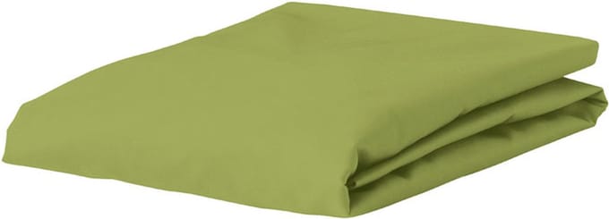 Essenza Premium Percale Hoeslaken Apple Green - 140x190 cm