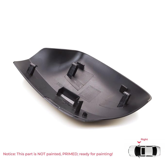 Cache Coque de Rétroviseur Latéral Droit BSP1102-2 963741273R pour Renault Symbol 3