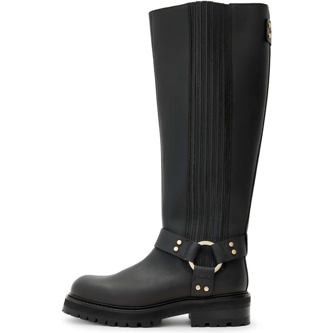 AllSaints Maddie High Boot Black Taglia: 37 | Stivali Outlet | Donna | Nero