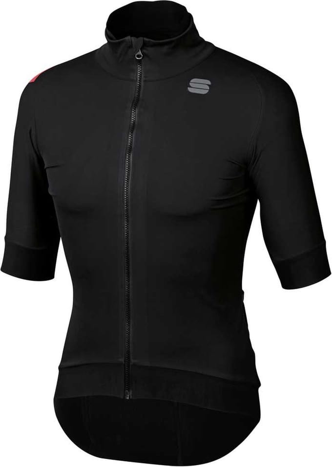 Fietsjack Sportful Men Fiandre Pro Jacket Short Sleeve Black-XXXL