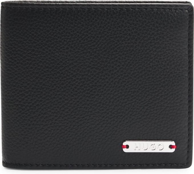 HUGO Kaarthoes Nyxo 8 CC Wallet Black Zwart