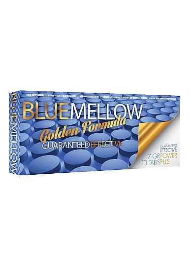 Blue Mellow Stimulerende Tabletten - 10 stuks