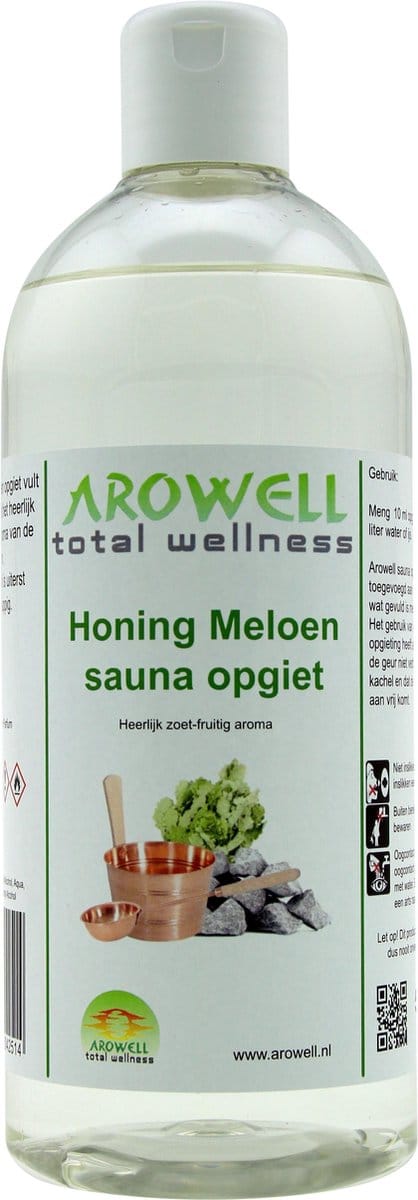 Arowell - Honing Meloen - Sauna opgiet - Saunageur - 500 ml