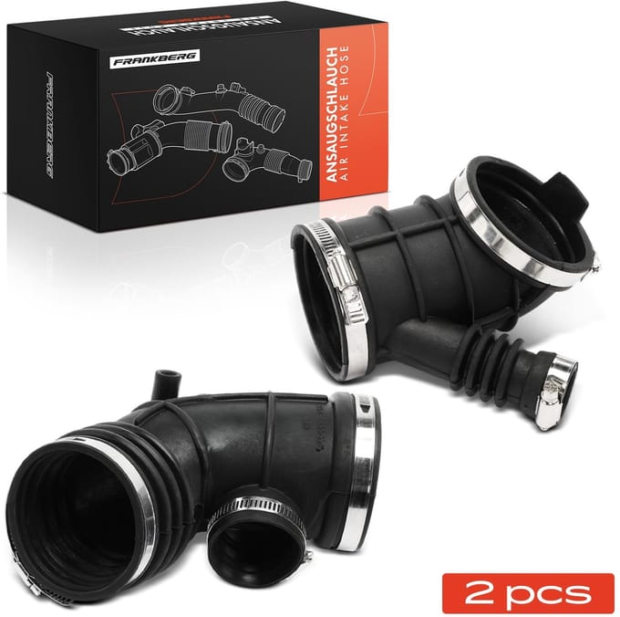 Frankberg 2x inlaatslang luchtfilter voor BMW 5 E39 7 E38