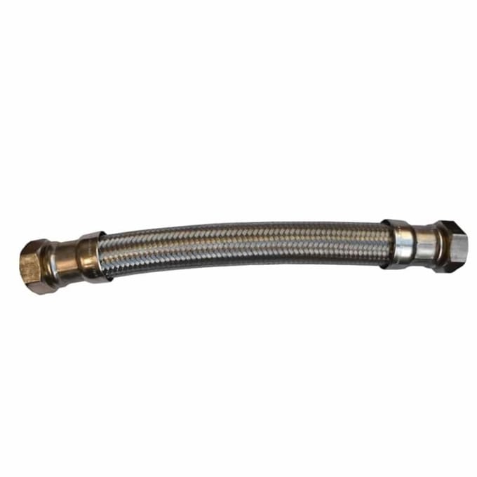 Panzerschlauch DN25, Flexibele Slang RVS, DVGW