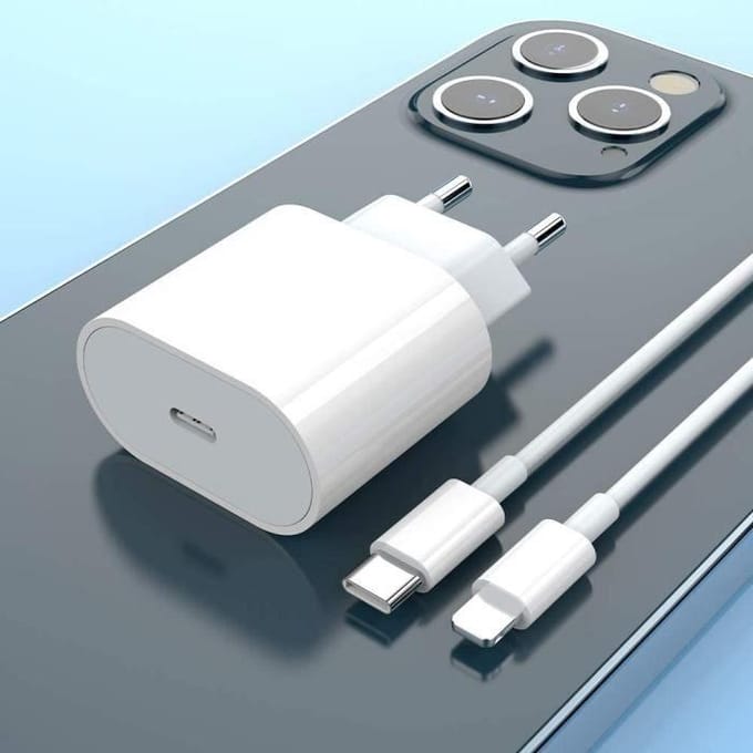 iPhone USB C 20W Sneloplader met 1M Kabel voor iPhone 13-13 Mini-13 Pro-13 Pro Max-12 11, Type C Netstroomadapter PD 236