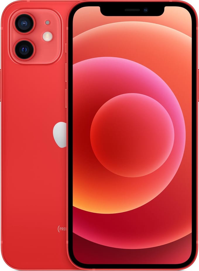 Apple iPhone 12 - 128GB - Rood