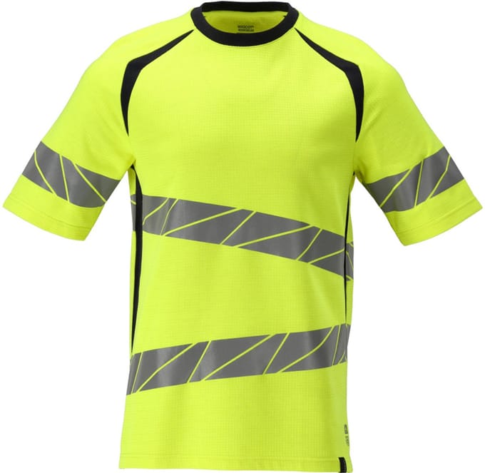 Mascot Accelerate Multisafe T-shirt 21382-327 - hi-vis geel/donkermarine - 2XL