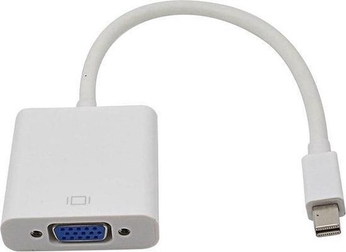 LuxeBass Mini displayport naar VGA adapter