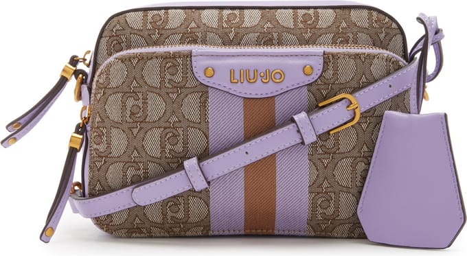 LIU JO schoudertas Adonide Camera Case Teddy bruine