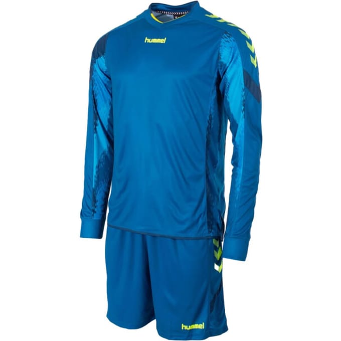 hummel - Bremen Long Sleeve Keeper Set - Sportbroek - Maat L - Blauw