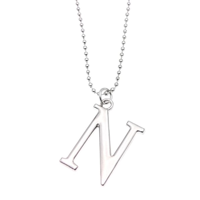 Ketting Met Letter - N