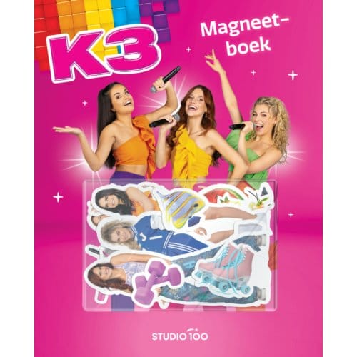 K3 Magneetboek - Met 20 magneten