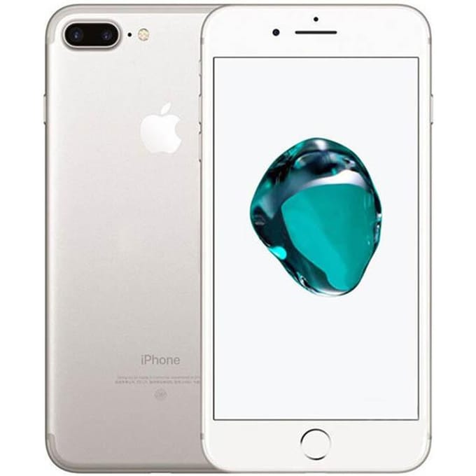 Gereviseerde Apple iPhone 7 Plus 3GB RAM 32/128/256GB ROM Mobiele Telefoon Met Enkele SIM 32GB Simple Set zilver