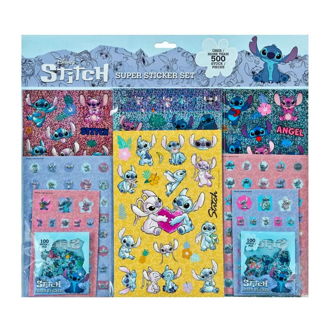 Lilo & Stitch sticker set - 500 stuks