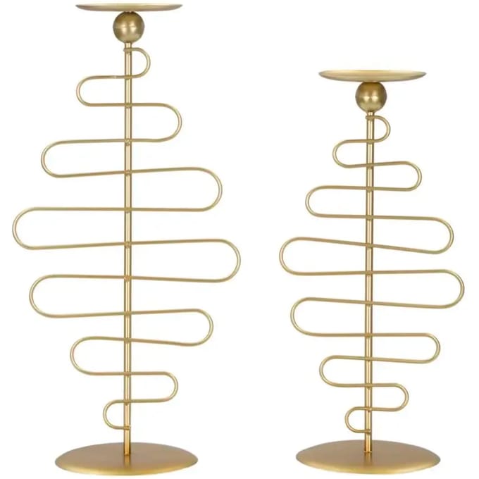 Kandelaar Alid Candle Holder Set 2 Pcs 20×16×43 cm