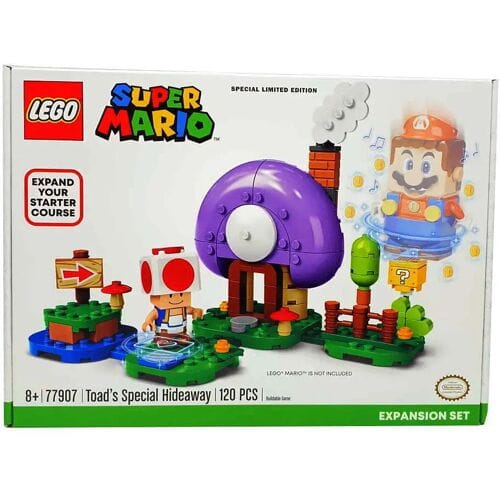 LEGO Super Mario Uitbreidingspakket-77907 Toad's Special Hideaway (Diversen) Nieuw