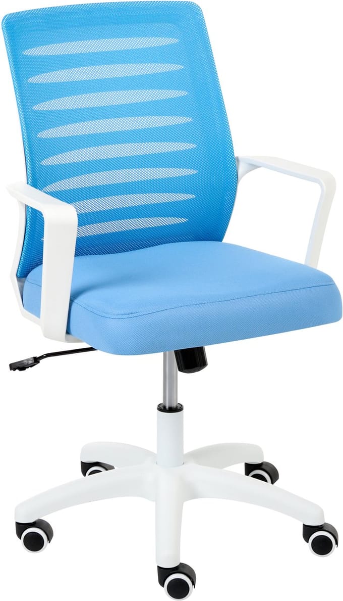 BELIANI RADIANT - Bureaustoel - Blauw - Mesh