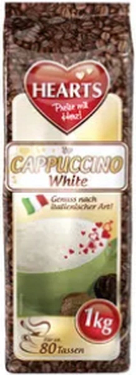 Hearts - Cappuccino White - 10 x 1 kg