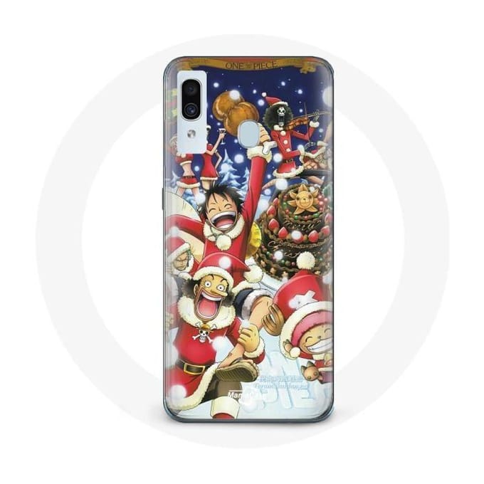 Coque pour Samsung Galaxy A20e One Piece Christmas Day Anime Manga