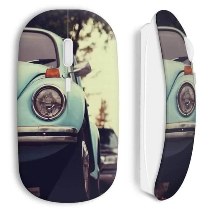 Souris Sans Fil Coccinelle Vintage