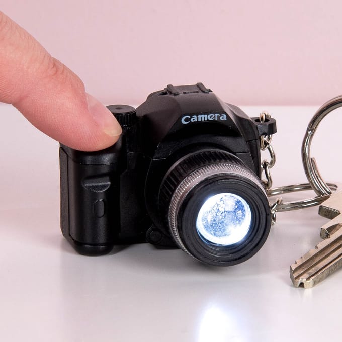 Winkee Camera sleutelhanger met geluid en licht