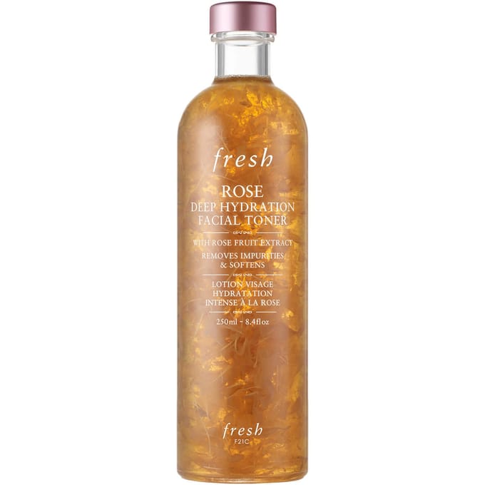 Fresh Rose Deep Hydration Toner (Various Sizes) - 250ml