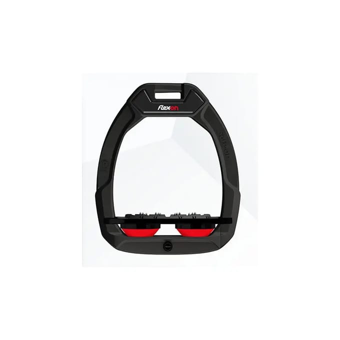 Veiligheidsstijgbeugels Rood/Grijs/Zwart Flex-On Safe-On
