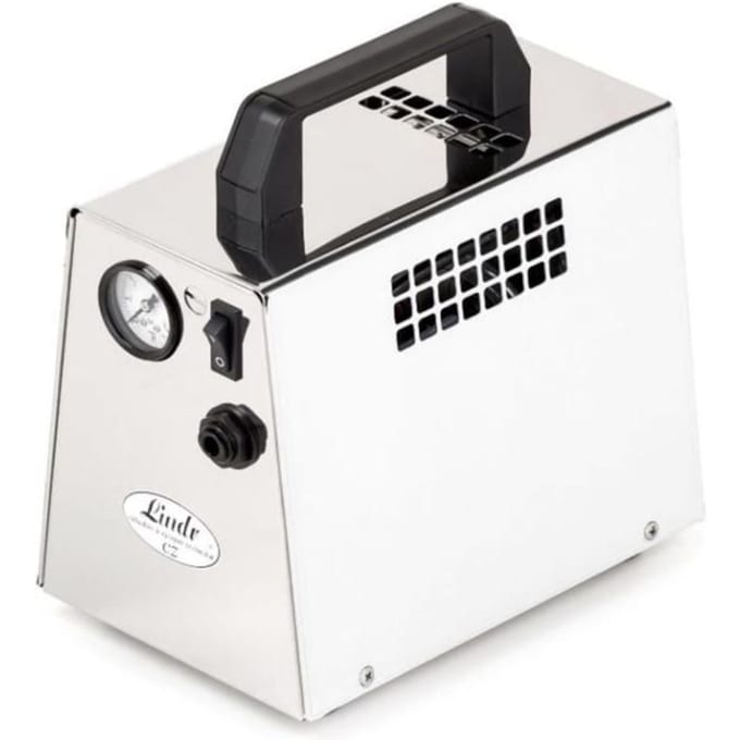 Mini-luchtcompressor VK15/VK30 voor biertap zonder CO2, draagbaar roestvrij staal, drukregeling