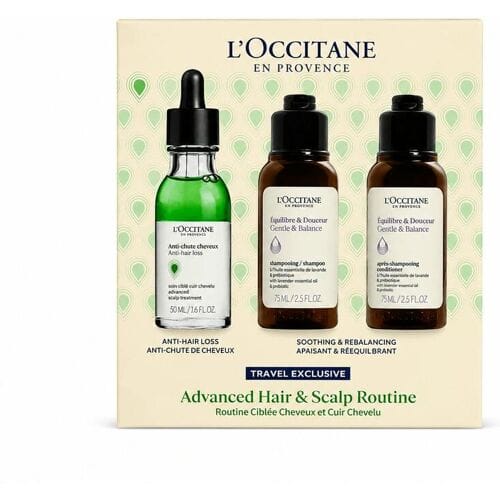 L'Occitane Advanced Hair &amp; Scalp Routine 50 ml + 75 ml + 75 ml