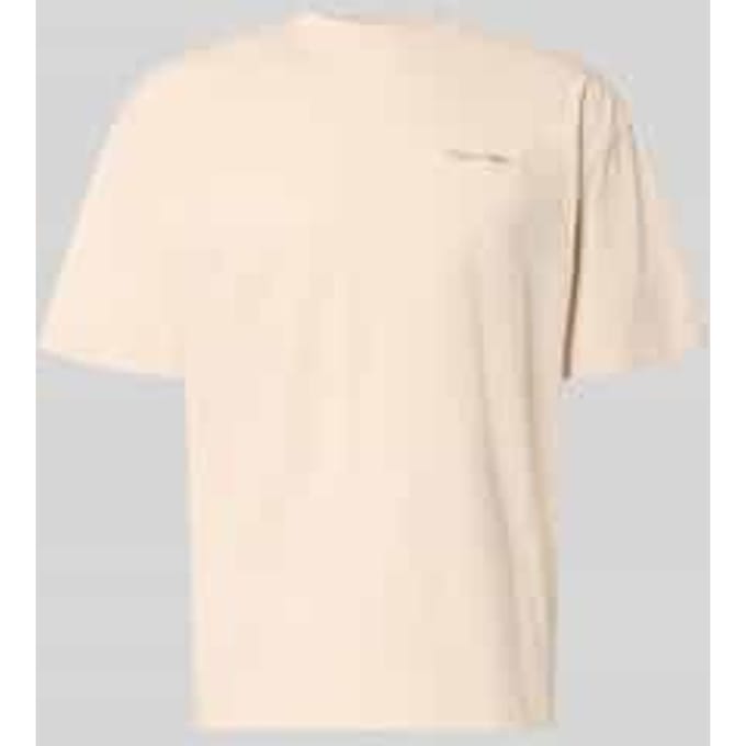 Oversized T-shirt met Labelstitching