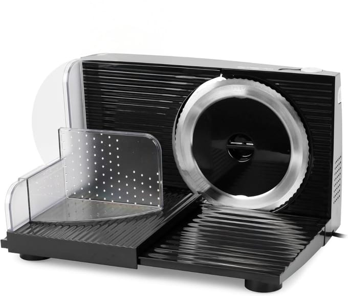 VH Supplies® Vleessnijmachine - Snijmachine - Allessnijder - 0-17 mm - 100W