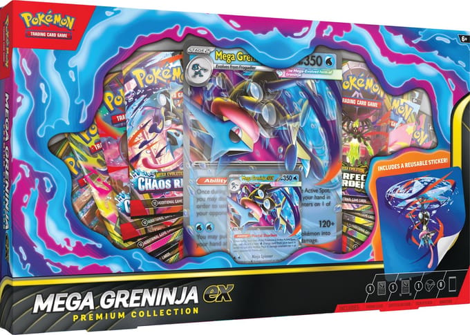 Pokemon Pokémon - Méga-Amphinobi ex Premium Collection UK Ruilkaarten