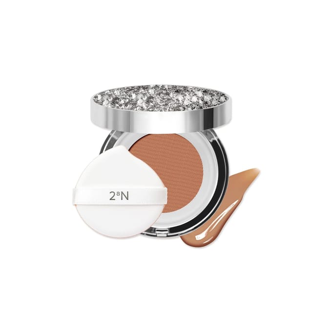 2aN Gleaming Tension Pact, 29 Caramel Beige, 13g (0,45 oz) white