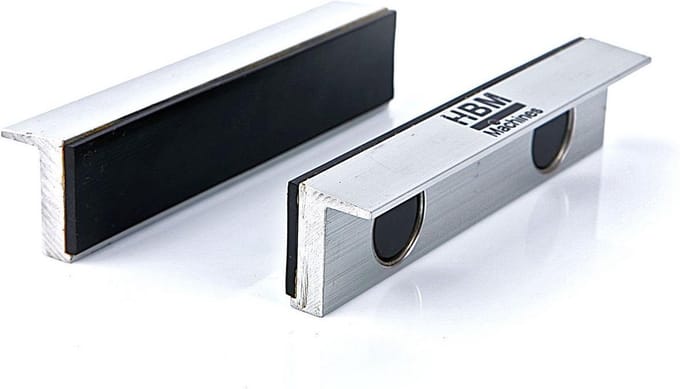HBM 100 mm Aluminium Opzetbekken met Rubber