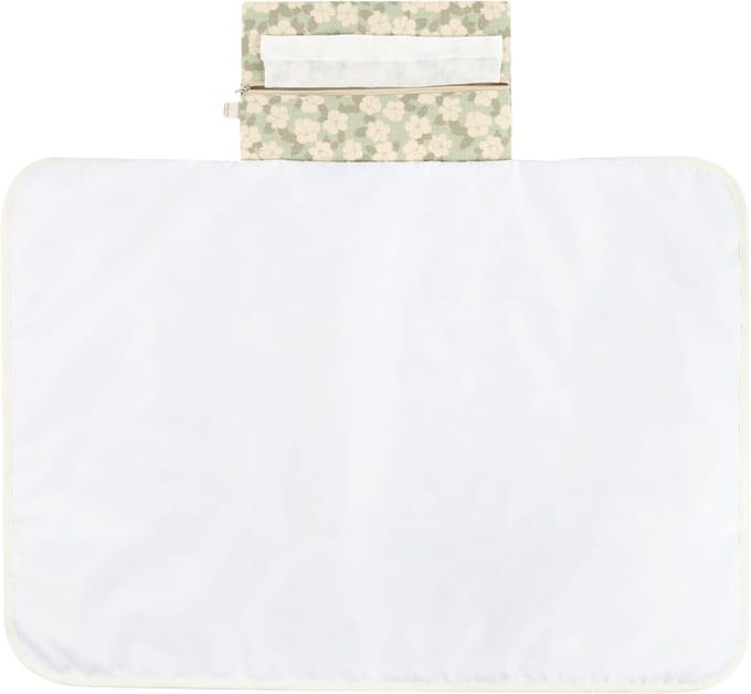 Nobodinoz Mozart Opera Verschoningsmatje waterproof - Green Sakura