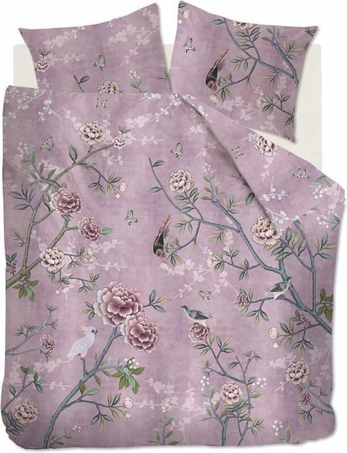 Beddinghouse Armelle dekbedovertrek - Eenpersoons - 140x200/220 - Roze