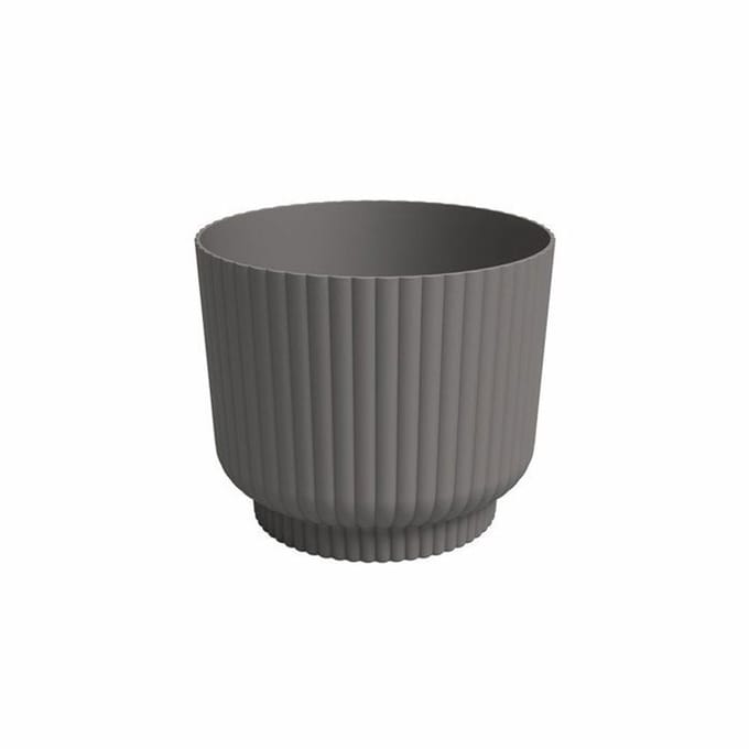 Bloempot - ARTEVASI - Miami Wavy - 30 cm - 13 L - Antraciet