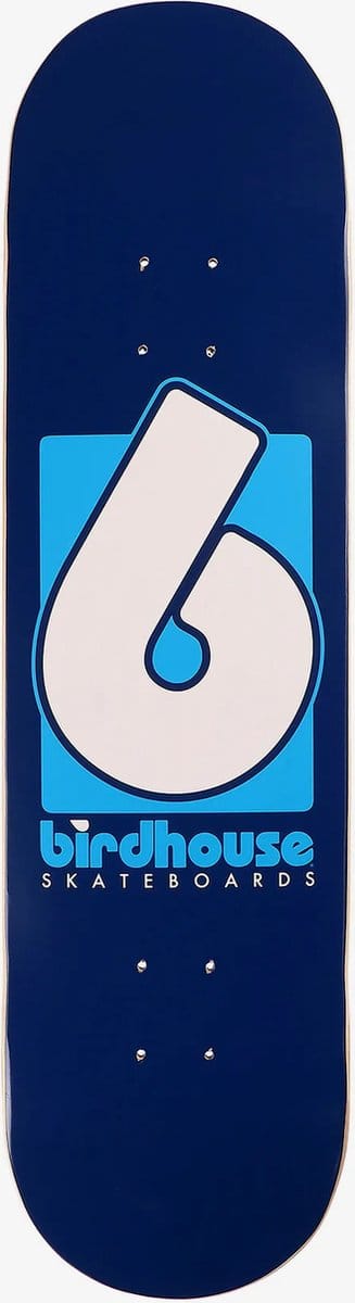 Birdhouse Skateboard Deck 8,37 B Logo Blue
