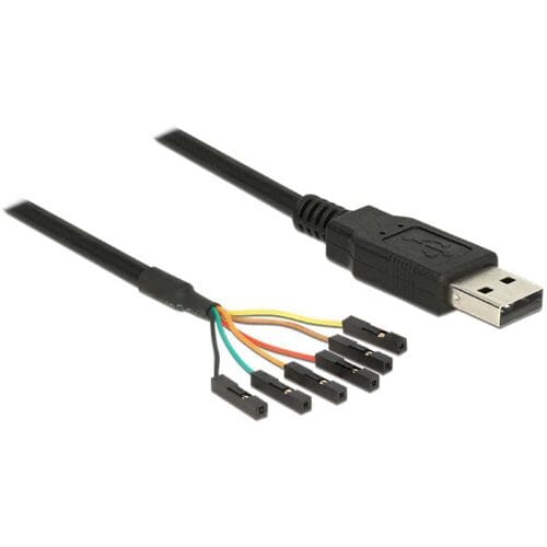 DeLOCK Converter USB 2.0 > Serial-TTL 6 pin pin header connector individually 1.8 m (3.3 V)