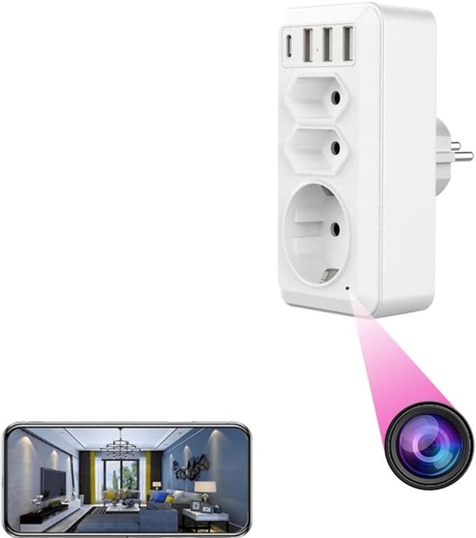 Verborgen Camera - Spy Camera - Spionage - Beveiliging Camera
