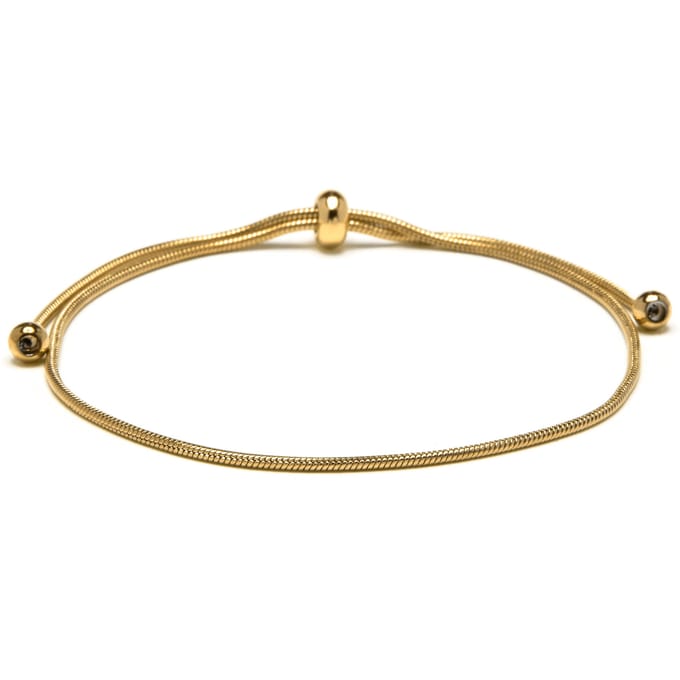 Luxenter Armband met 18-karaats geelgouden afwerking - Liwani