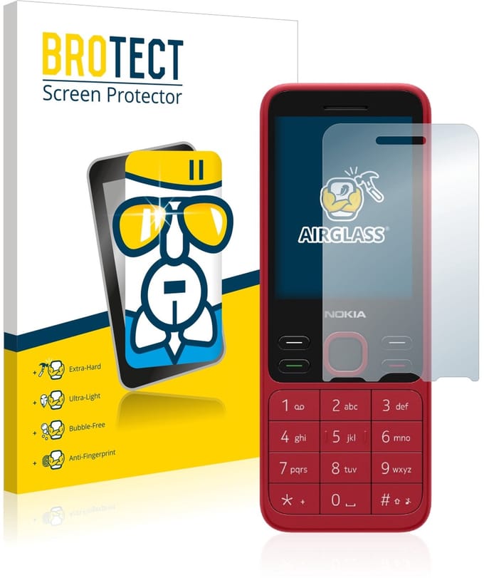 Screenprotector voor Nokia 150 2020 Beschermglas transparant