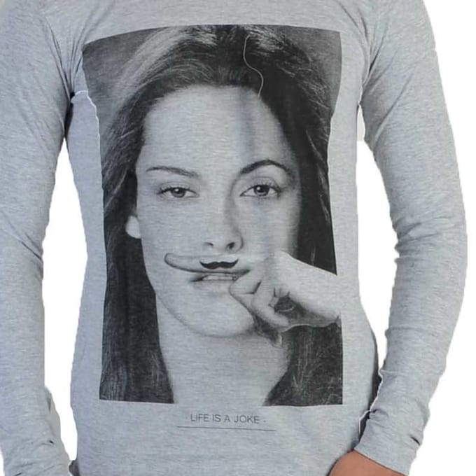 T-shirt Little Eleven Paris Chris LS, unisex