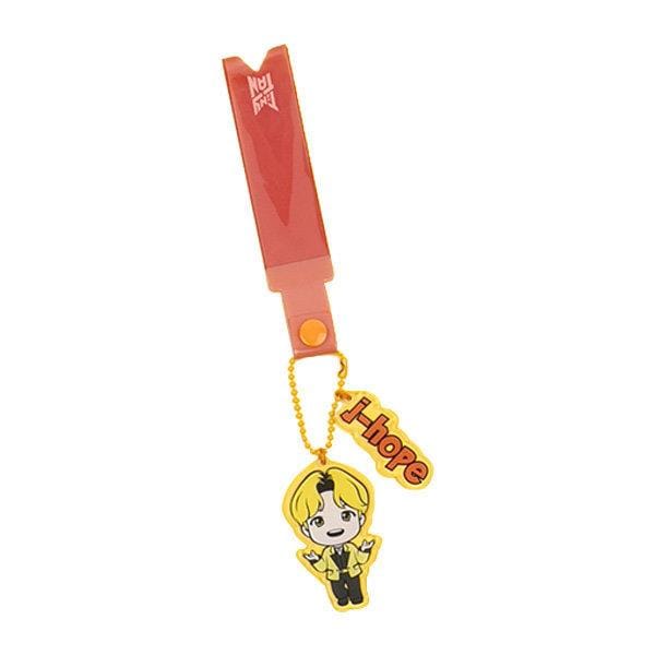 Bts (Bangtan garçons) Porte-clés breloque acrylique TinyTAN Butter, Officiel, Original, Authentique, K-POP, idole brown