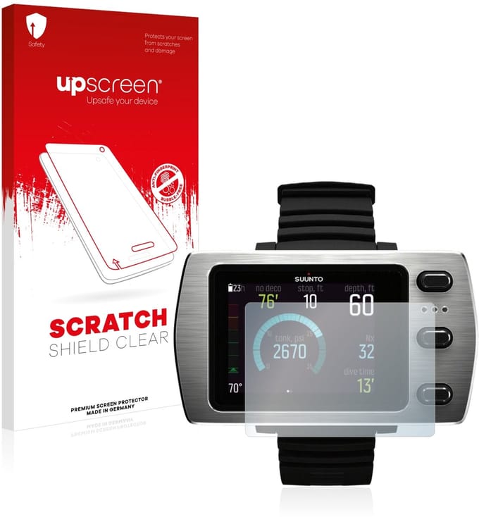 upscreen - Screenprotector voor Suunto Eon Steel - Folie Beschermfolie transparant