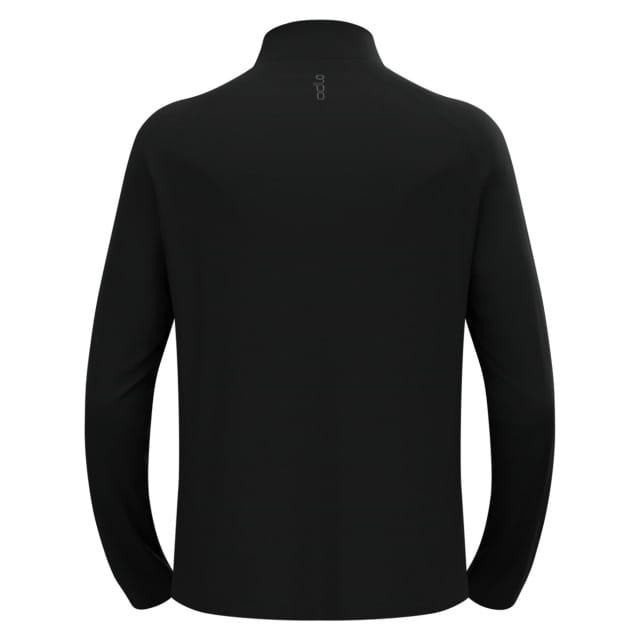 Odlo Essential Ceramiwarm Midlayer 1/2 Zip Heren - Zwart - Maat M